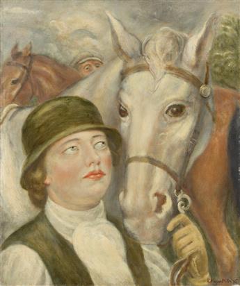 KENNETH HAYES MILLER (1876-1952) The Horse Show.                                                                                                 